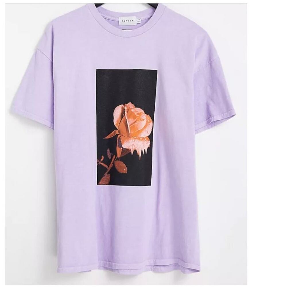 New ~ TOPMAN ~ ( Nordstrom) Oversized T-Shirt  XS  100% Cotton